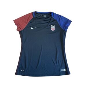 Nike USA Soccer Away Stadium Jersey BLACK Large